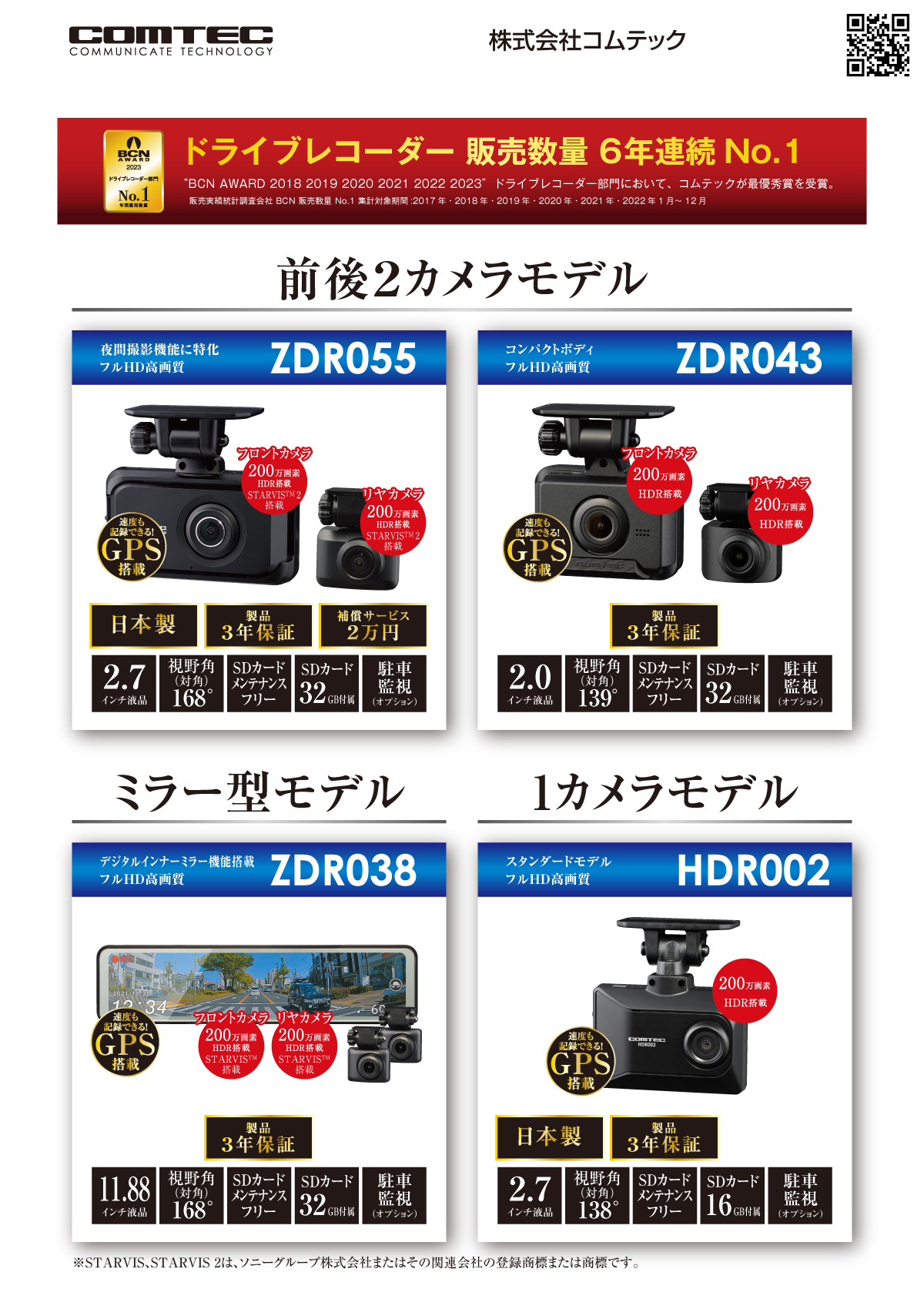 コッティ様】コムテック COMTEC CB-R02（株式会社コムテック